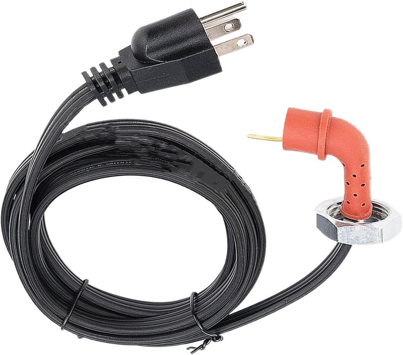 LDCRE 120V Block Heater Cord 251919, for Dodge Ram 2500 3500 Cummins 1989-Current 5.9 L /2007-Current 6.7 L, for 95-16 Ford 6.0 6.4 7.3 Powerstroke, Engine Block Heaters 68409910AB 3600008 - Image 1